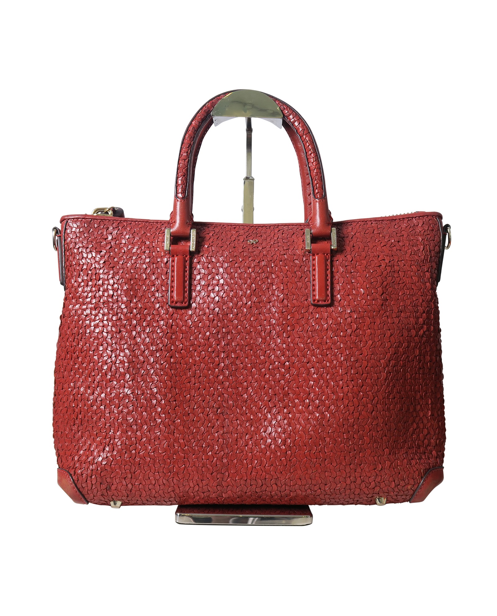 Mini Huxley Woven Tote, Anya Hindmarch - Designer Exchange | Buy Sell  Exchange